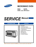 Samsung M1736N Service Manual preview