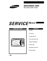 Preview for 1 page of Samsung M1914 Service Manual