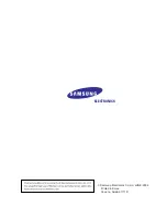 Preview for 2 page of Samsung MAX-C550 Service Manual