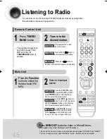 Preview for 46 page of Samsung MAX-DX55 Instruction Manual