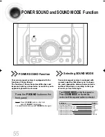 Preview for 56 page of Samsung MAX-DX55 Instruction Manual