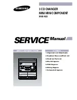 Samsung MAX-N22 Service Manual preview