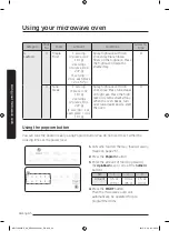 Preview for 35 page of Samsung MC17J8000CS User Manual