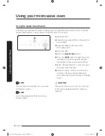 Preview for 22 page of Samsung MC17J8100CS User Manual