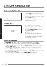 Preview for 32 page of Samsung MC17T8000CS User Manual