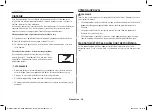 Preview for 90 page of Samsung MC28A5135 Series Owner'S Instructions & Cooking Manual