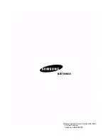 Preview for 2 page of Samsung MCD-M500 Service Manual