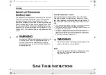 Preview for 4 page of Samsung ME1260SA Owner'S Manual