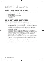 Preview for 2 page of Samsung ME86V-BBH User Manual