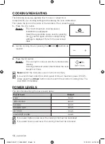 Preview for 18 page of Samsung ME86V-BBH User Manual