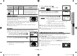 Preview for 59 page of Samsung MG23F301T Series Owner'S Instructions & Cooking Manual