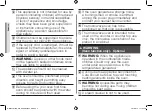 Preview for 148 page of Samsung MG23F302T Series Owner'S Instructions & Cooking Manual