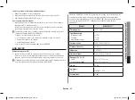 Preview for 143 page of Samsung MG23H3115 series Owner'S Instructions & Cooking Manual