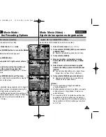 Preview for 100 page of Samsung Miniket Photo VP-MS10 Owner'S Instruction Manual