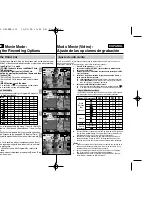 Preview for 103 page of Samsung Miniket Photo VP-MS10 Owner'S Instruction Manual