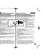 Preview for 140 page of Samsung Miniket Photo VP-MS10 Owner'S Instruction Manual