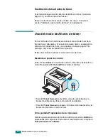 Preview for 49 page of Samsung ML-2010 - B/W Laser Printer Manual Del Usuario