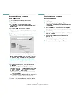 Preview for 57 page of Samsung ML-2240 - 23 Ppm Mono Laser Printer Manual Del Usuario