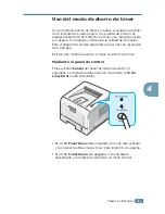 Preview for 84 page of Samsung ML-2251NP - Network Business Laser Printer (Spanish) Manual Del Usuario