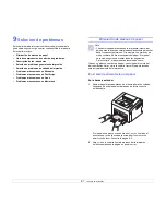 Preview for 33 page of Samsung ML 2510 - B/W Laser Printer Manual Del Usuario