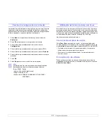 Preview for 21 page of Samsung ML 3050 - B/W Laser Printer Manual Del Usuario