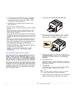 Preview for 34 page of Samsung ML 3050 - B/W Laser Printer Manual Del Usuario