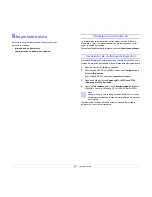 Preview for 36 page of Samsung ML 3050 - B/W Laser Printer Manual Del Usuario