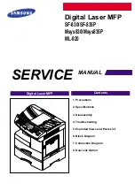 Samsung ML-920 Service Manual preview