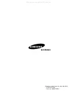 Preview for 2 page of Samsung MM-B3 Service Manual