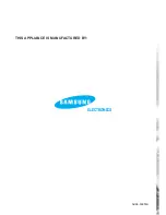 Preview for 22 page of Samsung MM-L4 Instruction Manual