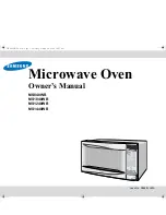 Samsung MS1040WB Owner'S Manual preview