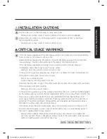 Preview for 12 page of Samsung MS11J5023A Series User Manual