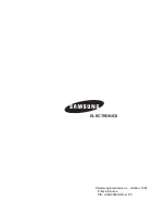 Preview for 210 page of Samsung MSYS 5150 Service Manual