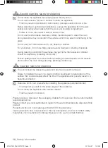 Preview for 10 page of Samsung MW0113M User Manual