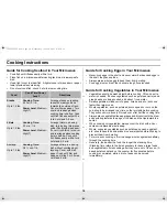 Preview for 18 page of Samsung MW1180STA Owner'S Manual