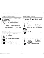 Preview for 10 page of Samsung MW87Y Owner'S Instructions Manual