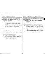 Preview for 13 page of Samsung MW87Y Owner'S Instructions Manual