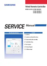 Preview for 1 page of Samsung MWR-WG00JN Service Manual