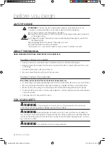 Preview for 2 page of Samsung NE595R0ABBW Installation Manual