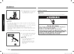 Preview for 14 page of Samsung NK36CB700W Series Installation & User Manual