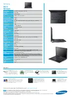 Preview for 2 page of Samsung NP-NC20 Specifications