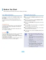 Preview for 4 page of Samsung NP-R20 User Manual (Vista) User Manual