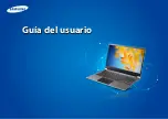 Samsung NP900X3B Series 9 Notebook (Spanish) Guía Del Usuario preview