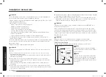 Preview for 20 page of Samsung NSG6D 8 Series Installation Manual