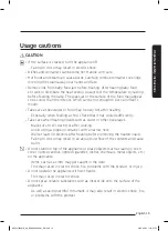 Preview for 20 page of Samsung NX58K7850SG User Manual