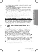 Preview for 17 page of Samsung nz64f3nm1ab User Manual