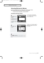 Preview for 49 page of Samsung PCJ532RF Owner'S Instructions Manual