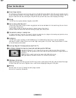 Preview for 3 page of Samsung PL50A610T1R User Manual