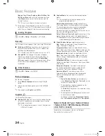 Preview for 24 page of Samsung PN50C7000YFXZA User Manual