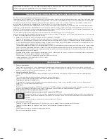 Preview for 2 page of Samsung PN58C680 User Manual